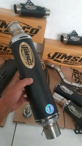 Silencer Knalpot JIMSCO Racing Original Type RX3 Pro Inlet 50 mm