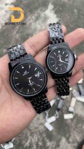 MIRETE ORIGINAL Jam Tangan Couple Analog Premium Tipe 8597 Bahan Stainless Water Resistant Free Box Realpict By Dumai.Store