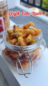 Himari Red Hot Chili Bites Keripik Cabe Rawit Super Pedas Halal