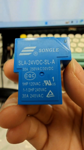 Relay Songle Kodok DC 24V 4 Pin SLA-24VDC-SL-A 24 Volt 4p Power Riley PCB
