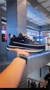 Giày Thể Thao Nam AC255 Viền Dập Vân Kiểu Dáng Thời Trang Tăng Chiều Cao