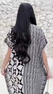 Daster Lowo Jumbo Busui LD 120 Resleting Depan Daster Rayon Jumbo Busui Kekinian Terbaru