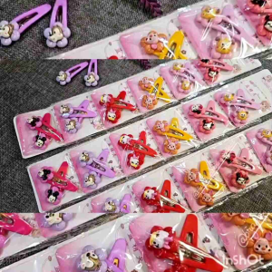 (2PCS) JEPIT RAMBUT KARAKTER LUCU KOREA IMPORT / JEPIT RAMBUT TIPTOP KARTUN PREMIUM / JEPIT RAMBUT ANAK / CUTE CARTOON HAIR CLIPS / MK7825