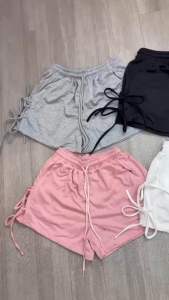 QUẦN SHORT ĐÍNH NƠ BÊN quần thời trang mặc nhà nữ quần xinh nữ co giãn tốt ⚡️⚡️⚡️