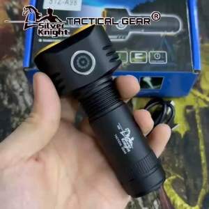 【A98】Super Bright 6 LED Flashlight Rechargeable torch Outdoor Light Magnetic Tail-end with 4 modes