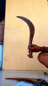 HIASAN DINDING BULU AYAM PREMIUM 55CM