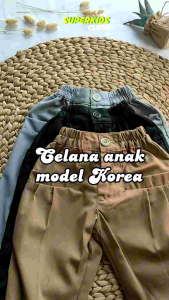 Celana Anak Perempuan Korea Celana Anak Cewek Korea Terbaru Superkidscloth Panjang 1 - 10 Tahun