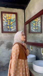 RAFIKA GALIA: Dress Katun Nyaman untuk Muslimah