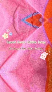 Sprei Katun Motif Karakter Kartun Anak Cewek Kuda Pony Pink 90x200 120x200 160x200 180x200 200x200