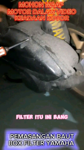 10 PCS Baut Box Filter Yamaha 5x25 Mio soul sporty J M3