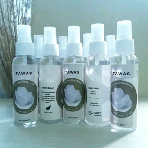 Paket Isi 3 Deodorant Spray Tawas Cair 100ml Penghilang Bau Badan dan Bau Ketiak non Alkohol