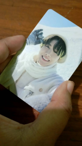BTS JHOPE OFFICIAL WINTER PACKAGE 2020 PHOTOCARD PC (RARE