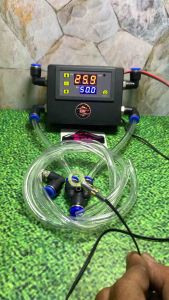 TABUNG HAWA VARIASI DI LENGKUPI DENGAN SENSOR SUHU PANAS COCOK UNTUK MOTOR BEBEK/MATIC