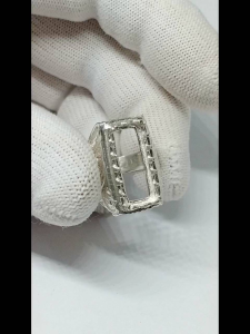 🇲🇾◆H58★Ring Casting DIY ★Sarung Cincin "Grade A" ★Silver 925 ★ 8 x 19.5mm ★ ±8.00gm