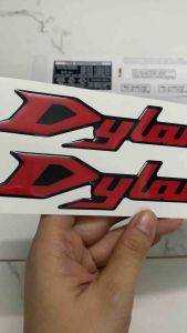 Bộ tem nổi Dylan 150 màu đỏ hàng nhập Thái Lan chất lượng cao dành riêng cho dòng xe này tem nổi màu sắc cực đẹp và bền giá bán cực tốt bán lẻ như bán sỉ