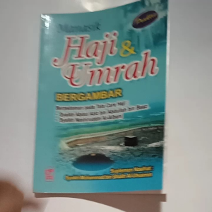 BUKU MANASIK UMROH DAN HAJI BERGAMBAR