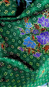 Kain Batik seragam Muslimat Nu silk / Bahan Batik Muslimat NU logo (Hrg 1 mtr)