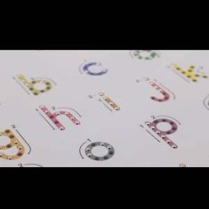 【SG Seller🇸🇬】2 In 1 Magnetic Drawing Board Double Sided Alphabet Letter Number Tracing Board Educational Learning ABC