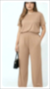 KAYE BASIC TERNO PANTS / TERNO BLOUSE WITH WAISTBAND AND PANTS / PANGLAKAD / AIRPORT OUTFIT