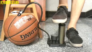 pompa injak portable sepeda motor mobil bola dll