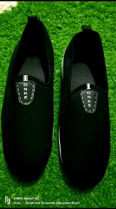 Sepatu slip on pria tanpa tali onke polos / Sepatu fashion pria Casual
