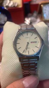 Đồng hồ nam CITIZEN FORMA máy vàng chính hãng Size 37mm Lỗi kẹt Lịch(lịch không nhảy) đáy xoáy chống nước 10BAR dây Bambi 175cm
