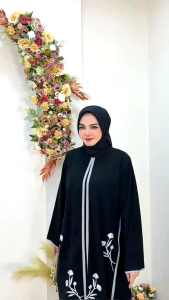 ABAYA HANA V 2 DRESS GAMIS MODE TERBARU TERLARIS BEST SELLER BY ORIGINAL 100%ASLI REAL
