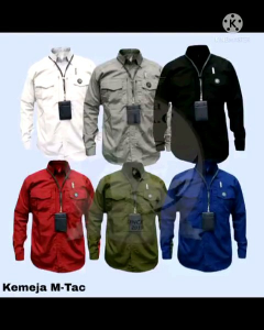 Kemeja Lapangan M-Tac Drill dan Kemeja Kantor M-Tac