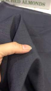 Vải Cotton Lụa(Hàn Quốc)màu Xám (khổ1m5)dày vừa mềm rũ co dãn nhẹ không nhăn_may đầm váyquầnvestcomplegileáo kiểucvsét thiết kế...thời trang