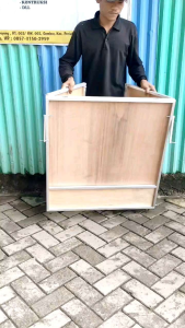 Booth Portable / Meja Lipat / Meja Jualan / Gerobak Lipat / Gerobak Dagang / Gratis Desain