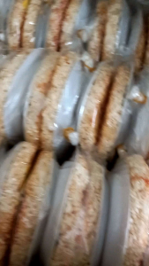 Cơm Cháy chà bông Tân Châu đĩa vừa  ăn là nghiện