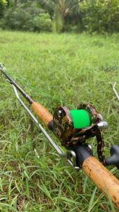 วางคันเบ็ดตกปลา เพลาสแตนเลส304แท้