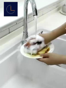 SPONGE Double Sided Cleaning Sponge Busa Spons Cuci Piring Dua Sisi