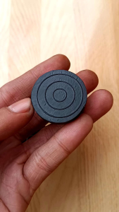 (100Pcs)Karet Dop 11/4 Inci Diameter 30mm Karet Tutup Kaki Meja Kursi Rak Pipa Besi Bulat