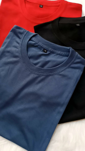 Oblong Polos Merah Cabe Semi Cotton 24s Kaos Polos Trendy Kaos Polos Premium Pria Wanita