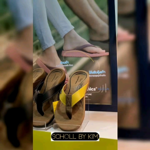 Scholl bean biomechanics รองเท้าสกอลล์คีบ รุ่นบีน ไบโอเมคานิกส์