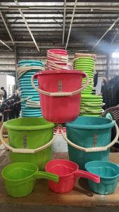 UniGlobal BUY 1 TAKE 1 High Quality Colored Pail And Dipper Timba Tambo Space Saver