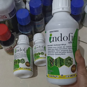 INDOFIR 650sc 1 Liter Insektisida Pembasmi Hama Semua Ulat Wereng Tanaman