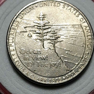 Koin Asing Koleksi Kuno 5 C Ocean in view Tahun 2005 BEKAS