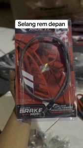 Selang Rem Depan Belakang Ride It 60 & 75 cm Silver Universal