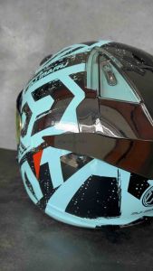 Spoiler 2D KYT DJ Maru (AKRILIK 3MM) + FREE STICKER VISOR/PARFUM/CLEANER