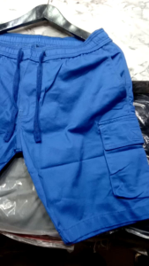 Celana Pendek Cargo Pinggang Karet Melar