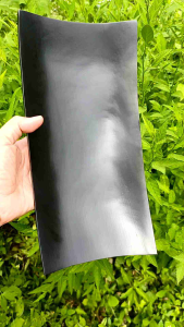 จานไม้สีดำ ถาดไม้ ถาดวางอาหาร ขนาด 6นิ้วx12นิ้ว ทำจากไม้มะม่วง ผลิตในไทย