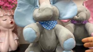 Peek-A-Boo Voi Ú Oà dễ thương biết hát biết vẫy tai. Gấu bông Biết hát dùng pin. Quà tặng cho bé cực hot