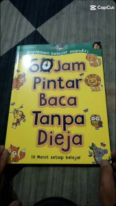 BUKU 60 JAM PINTAR BACA TANPA DIEJA