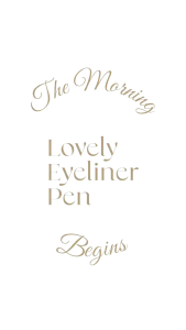 Xi Xiu Eyeliner Lovely Kuas Combo 1 box isi 2 pcs eyeliner Limited Edition Coffee Series ( Harga 1 pcs / 3 Pcs / 6 Pcs )