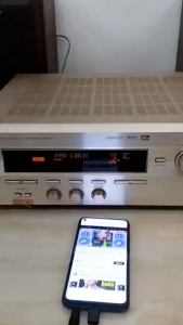 Ampli Khuếch đại âm thanh YAMAHA DSP-A5 hàng bãi Nhật