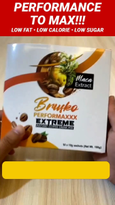Brusko Performaxx Maca Coffee Ginseng Maca Extract and Tongkat Ali