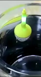 Pelampung Pancing Dengan Sensor Berubah Warna