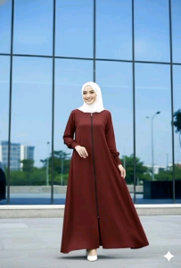 Fahion Muslim Pakaian Gamis Wanita Dres Maxi Syafiyah NEW 2025